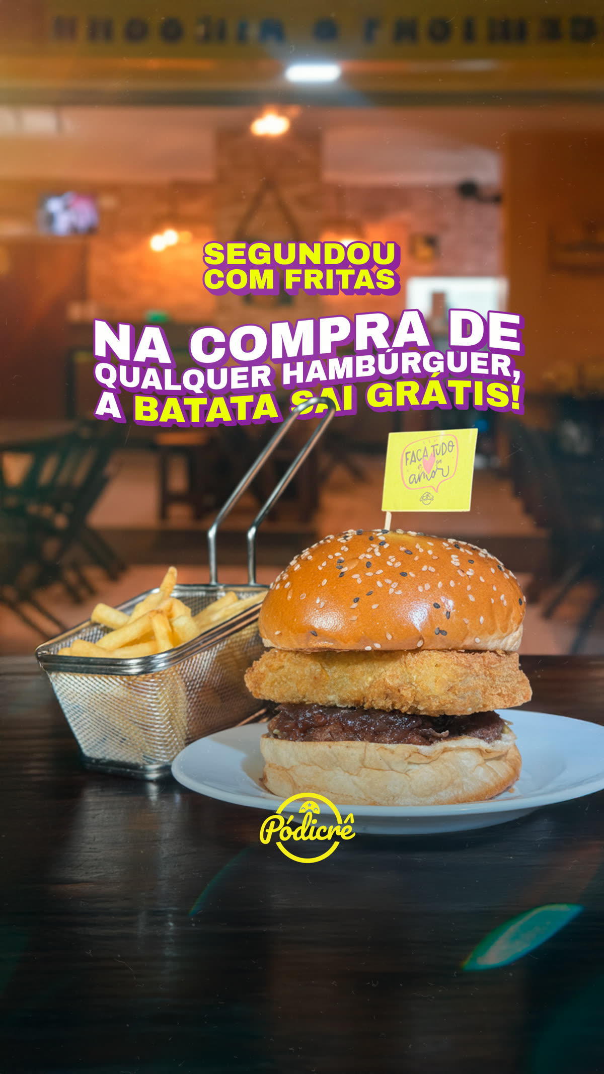 Exemplo de criativo comercial